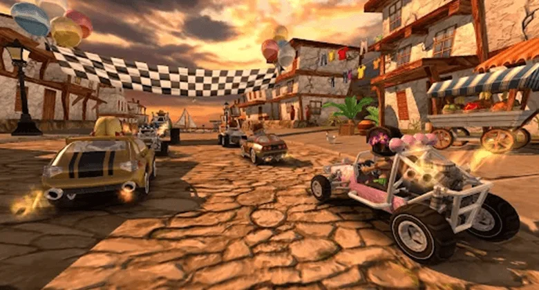 Beach Buggy Racing Mod APK Unlocked all