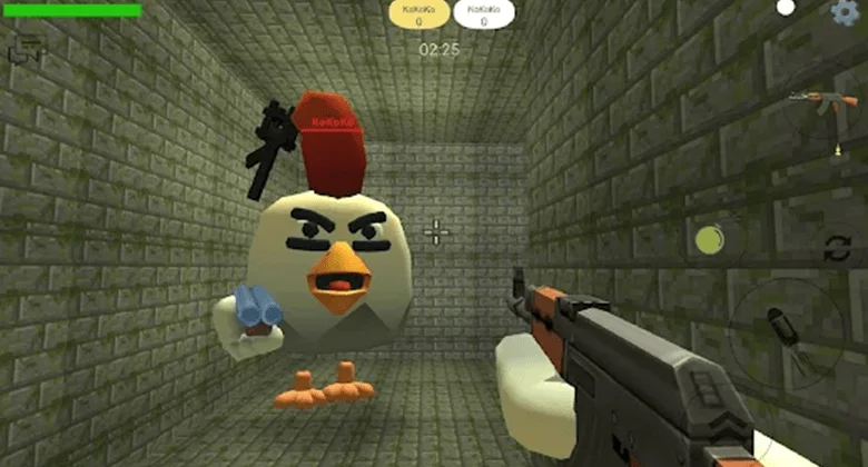 fire fight chicken gun apk