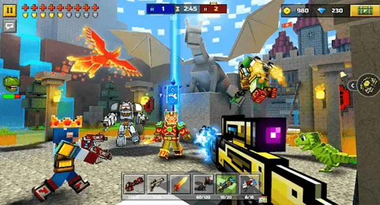 unlimited gems pixel gun mod