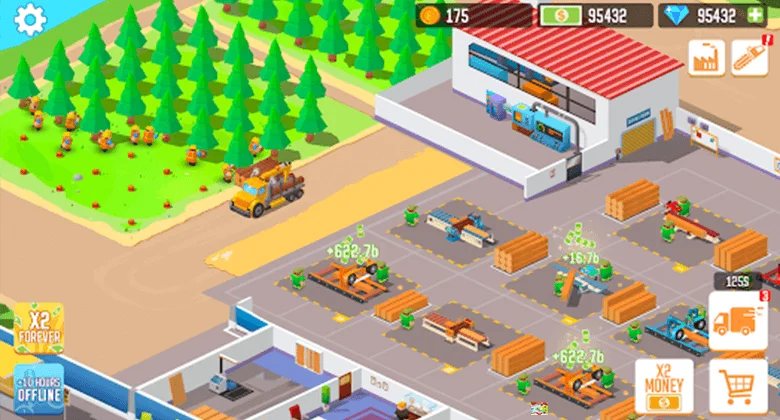 Free Shopping lumber inc mod apk