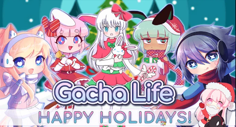 gacha life happy holidays apk